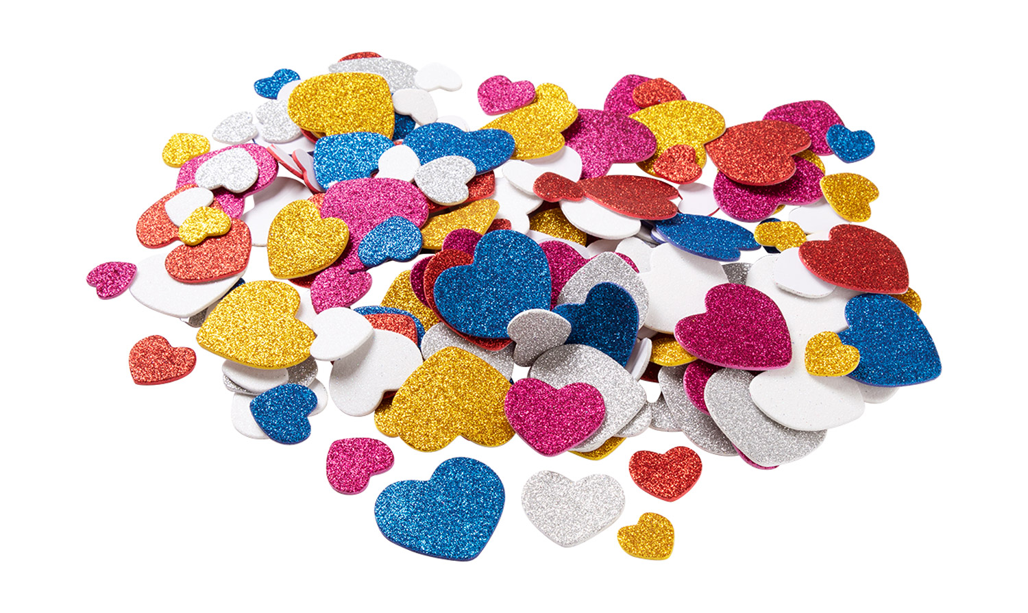 Moosgummi Sticker Herzen