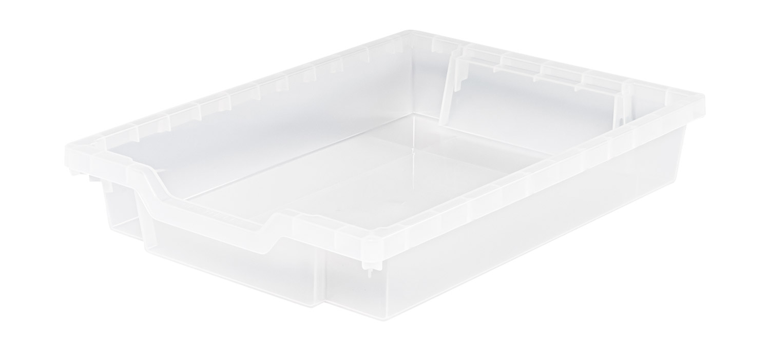 Kunststoffkasten, Größe I, transparent