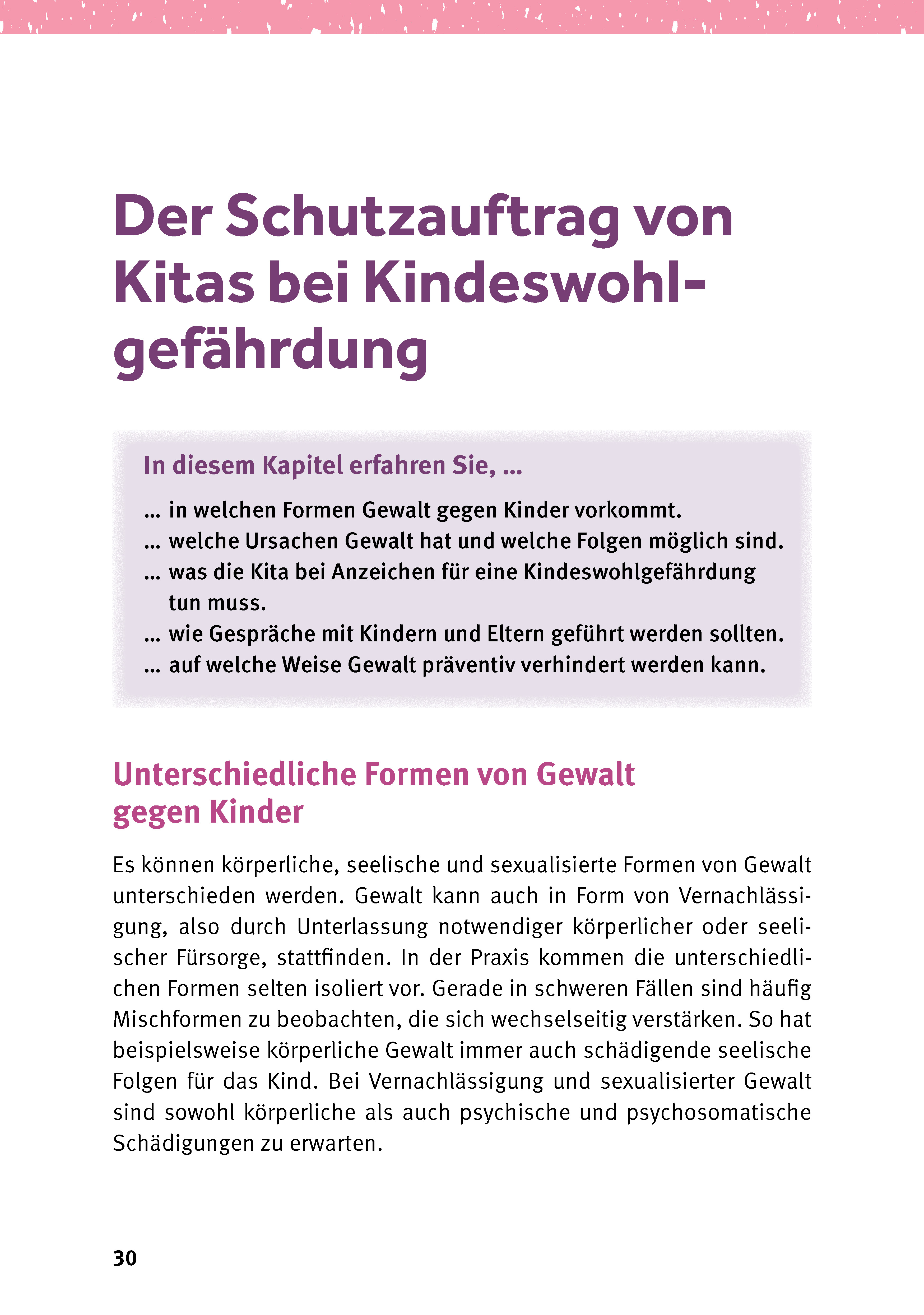 Schritt für Schritt zum Kita-Schutzkonzept