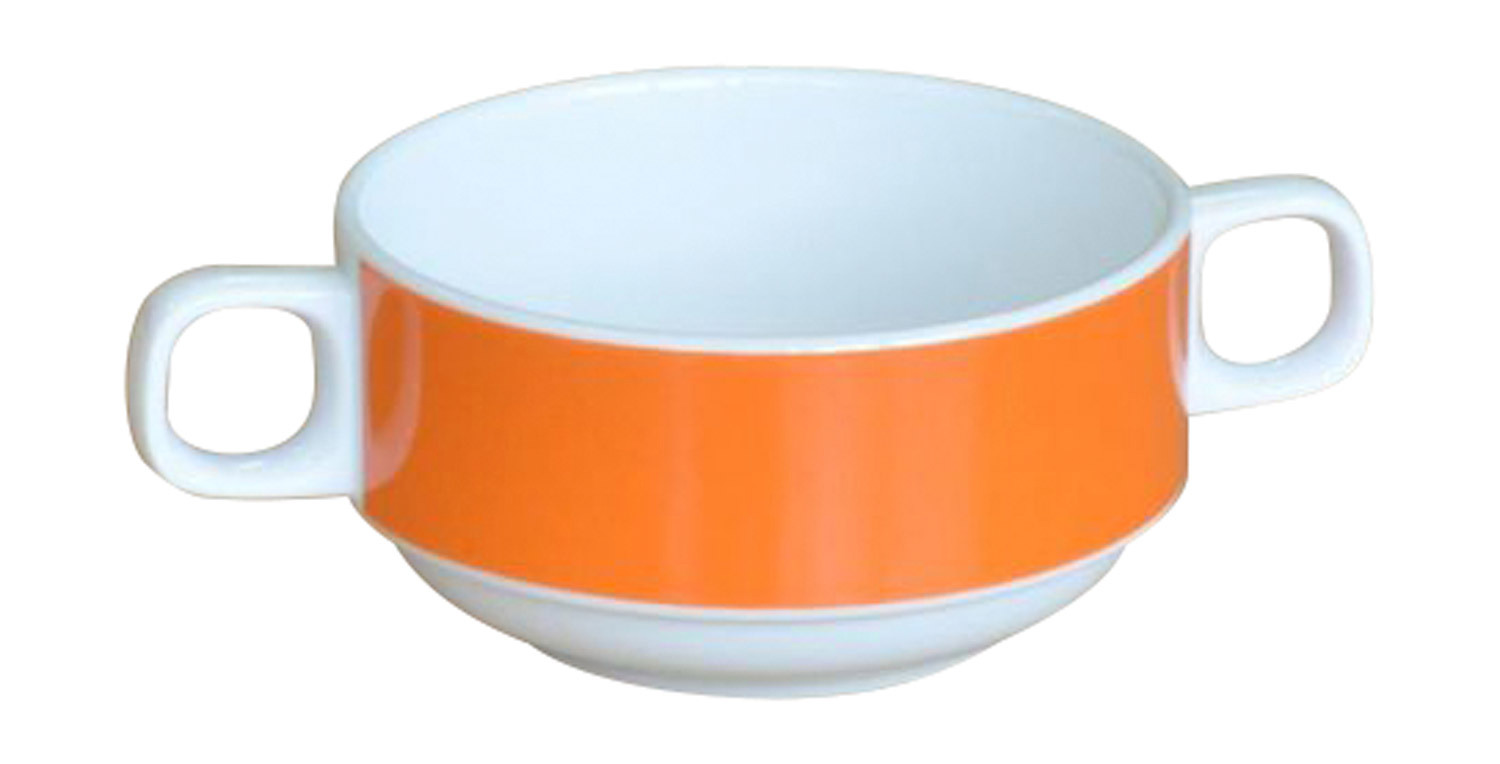 Suppentasse orange