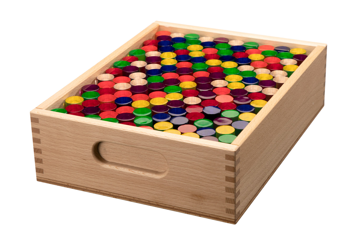 Luxy Regenbogen- Säulen im Holzkasten Luxy Regenbogen- Säulen im Holzkasten