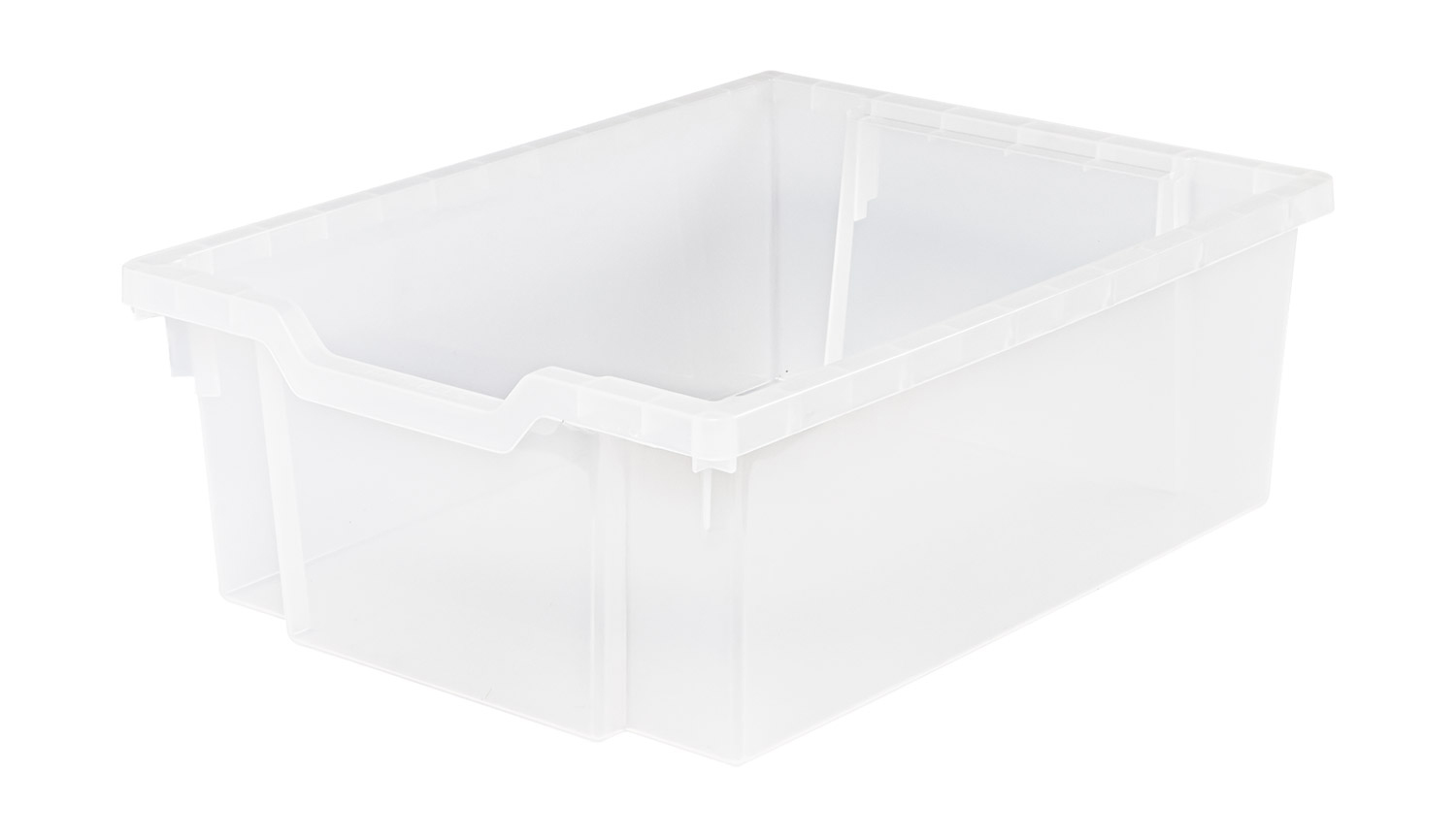 Kunststoffkasten, Größe II, transparent