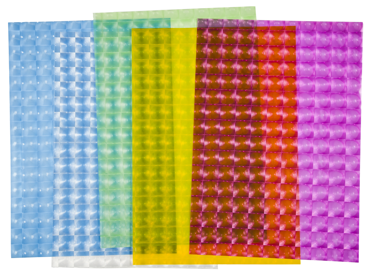 3D Folien Mix transparent