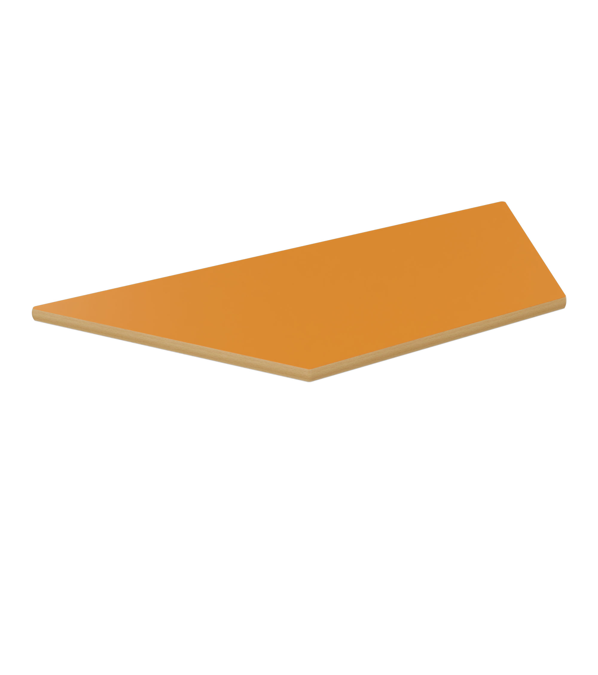 Tischplatte Trapez 120x60 cm