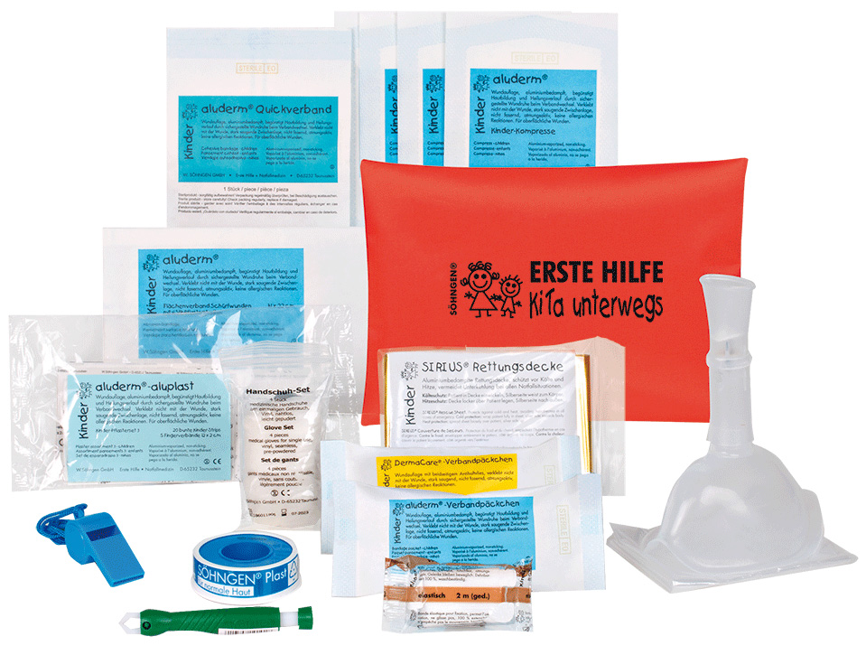 Erste Hilfe Tasche KiTa unterwegs Erste Hilfe Tasche KiTa unterwegs