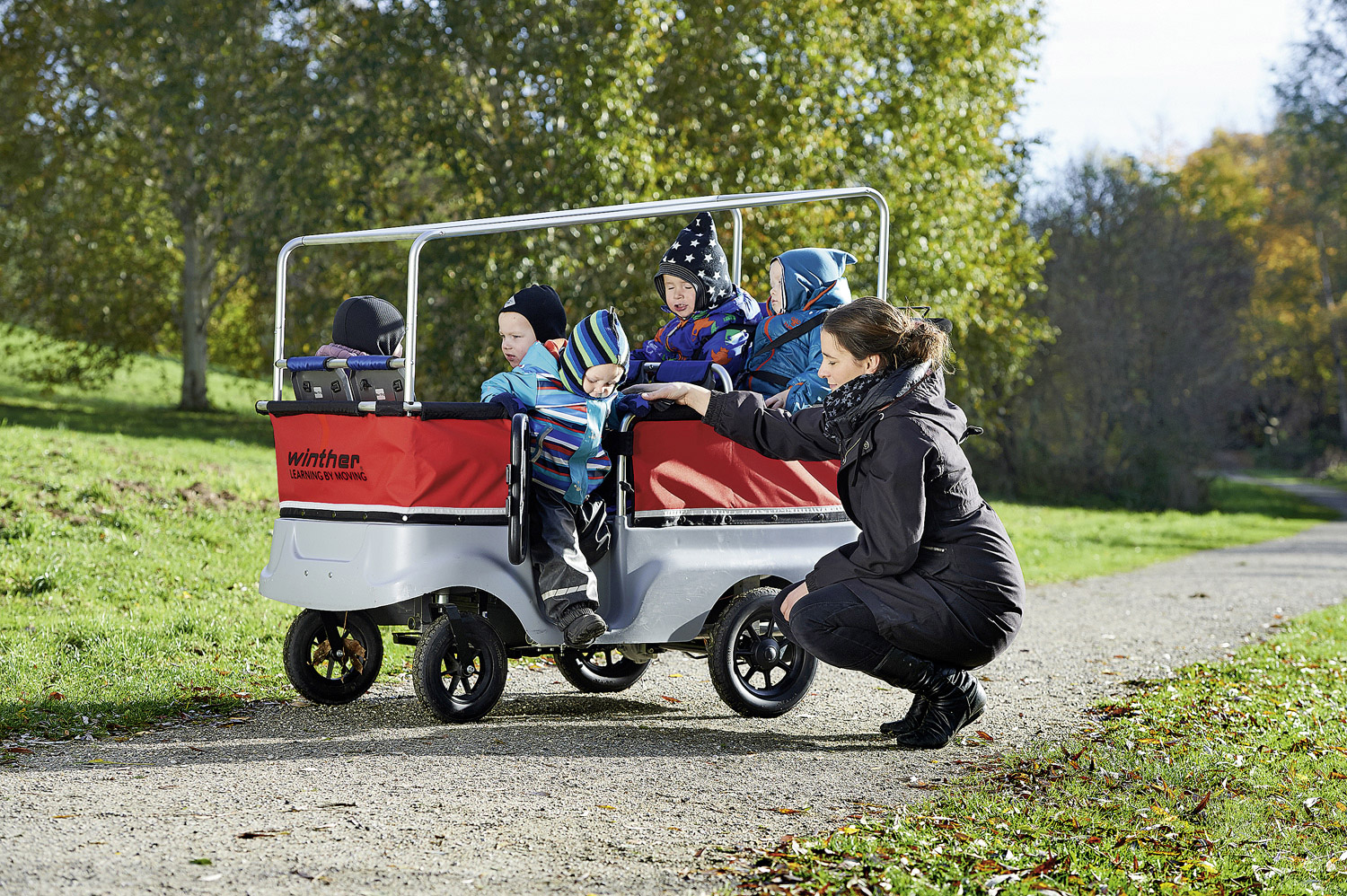 E-Turtle Kinderbus 6-Sitzer