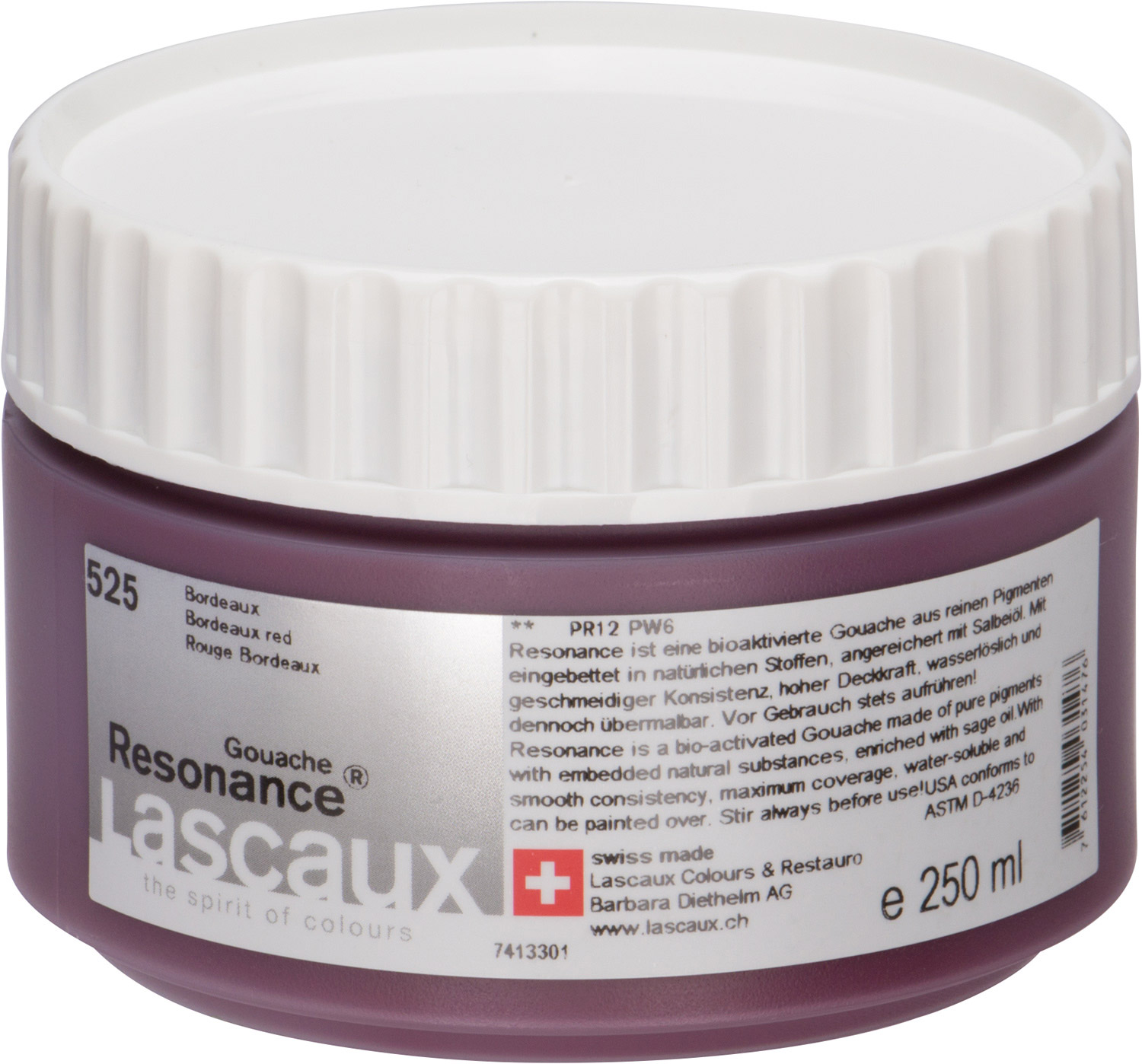 Lascaux Resonance® Gouache bordeaux
