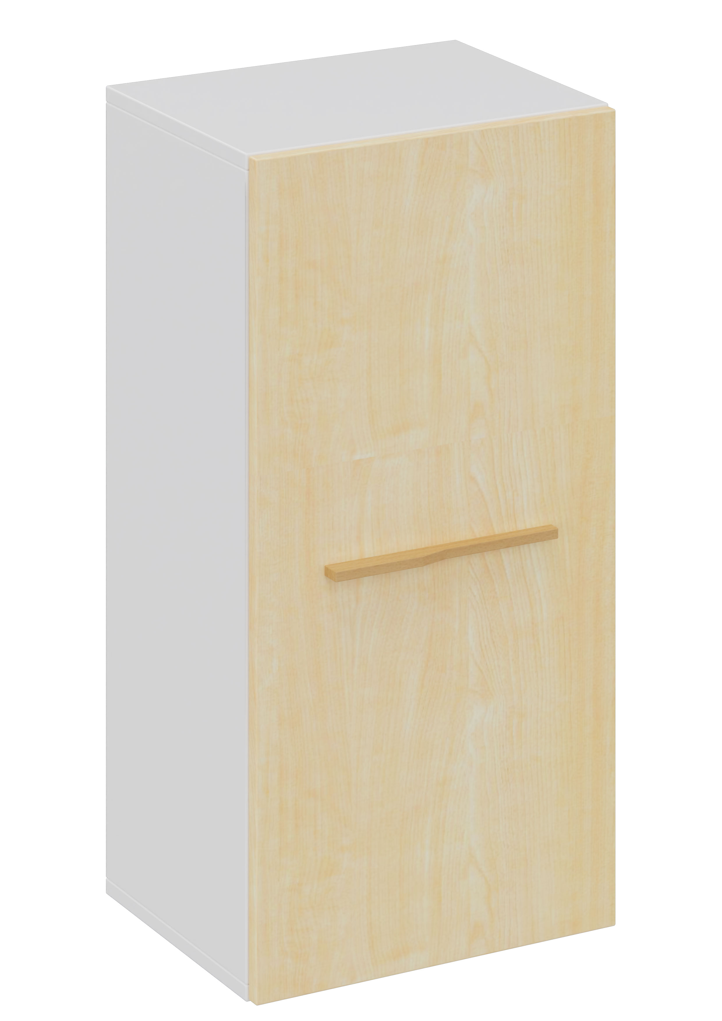 Hochschrank Ahorn Dekor