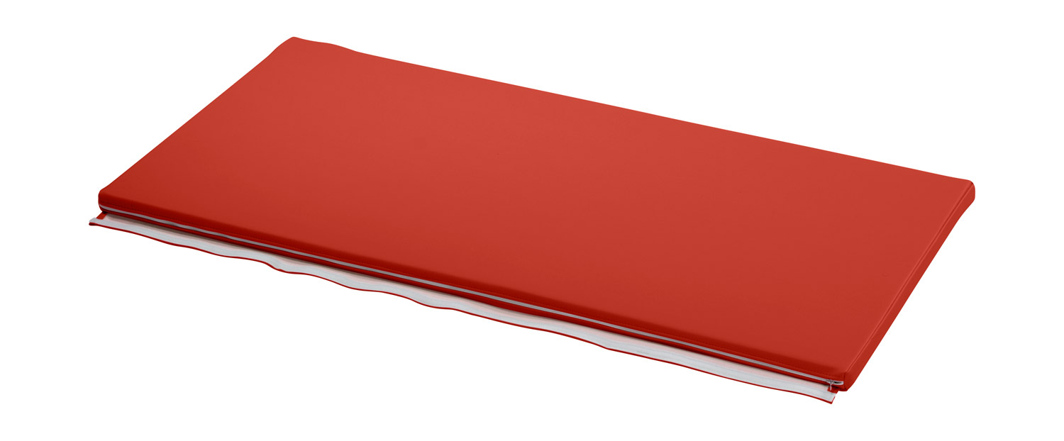 Wand- und Bodenmatte rot