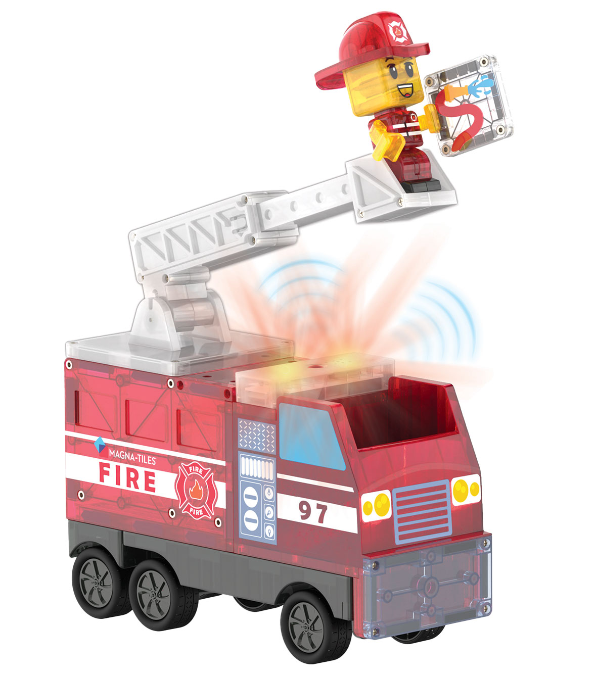 MAGNA-TILES® Feuerwehrstation MAGNA-TILES® Feuerwehrstation