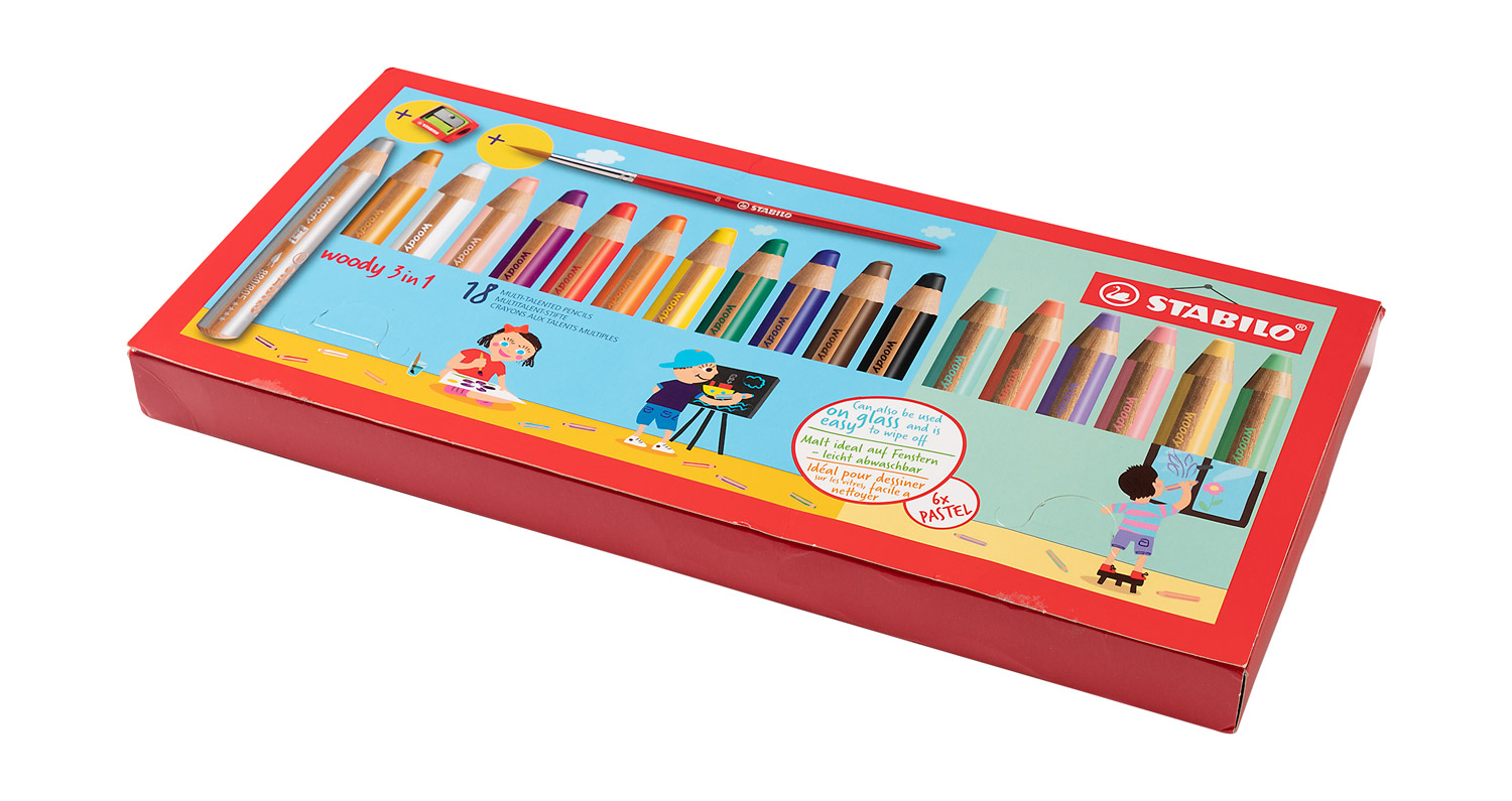 Woody 3 in 1 Set, mittel