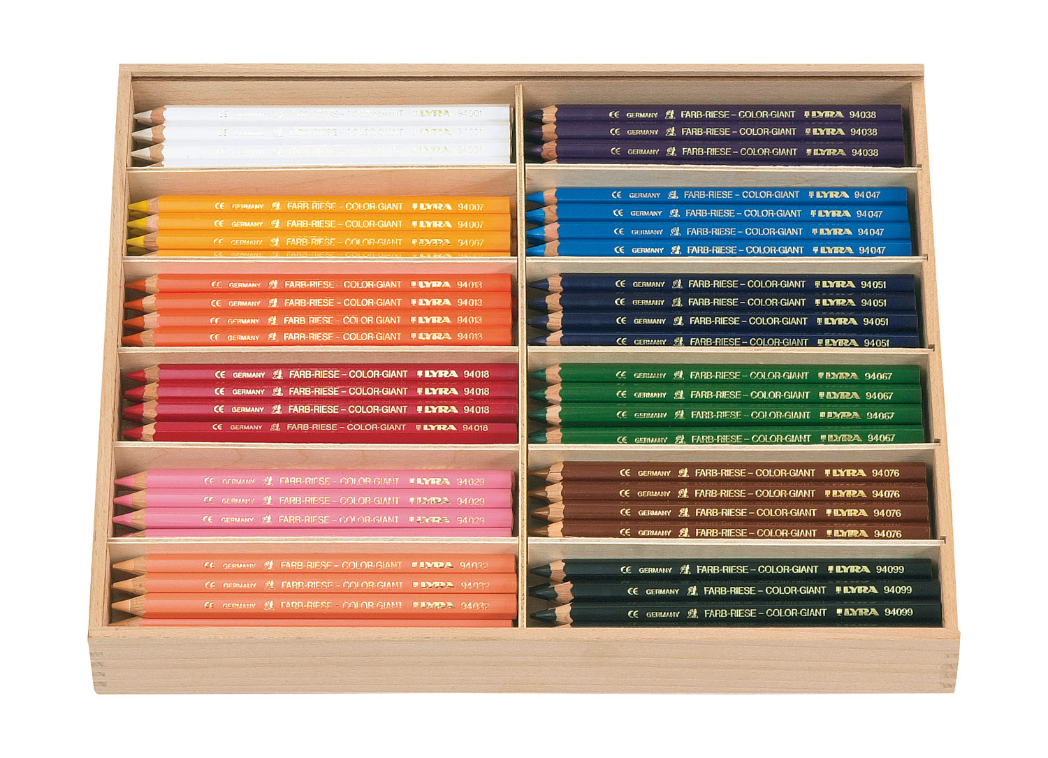 Farb-Riesen® Set im Holzkasten Farb-Riesen® Set im Holzkasten