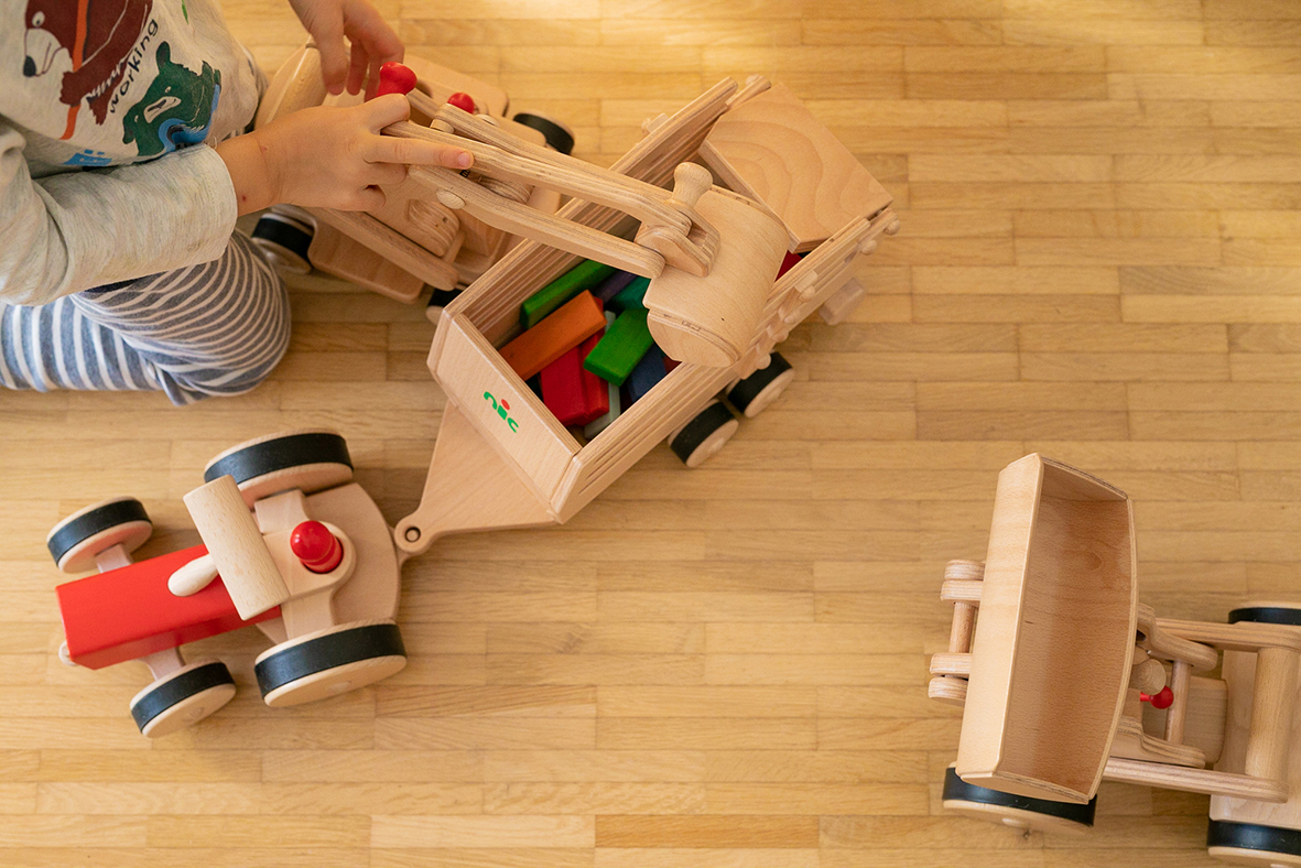 Creamobil Schaufelbagger