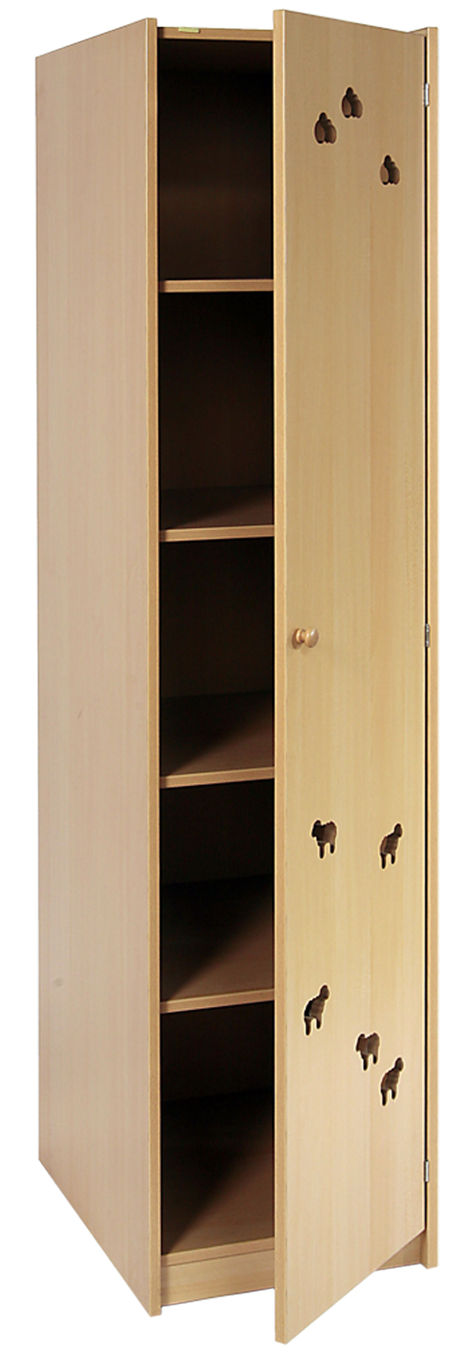 Bettzeugschrank schmal, 47 cm breit