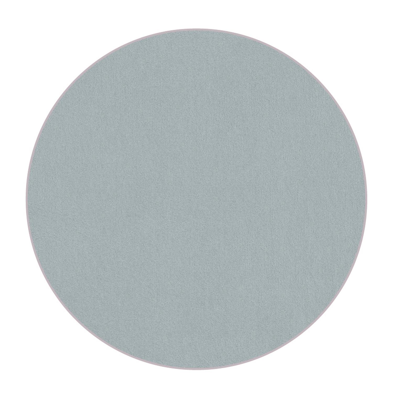 Velourteppich Premium rund Ø 200 cm, 5B49 hellgrau