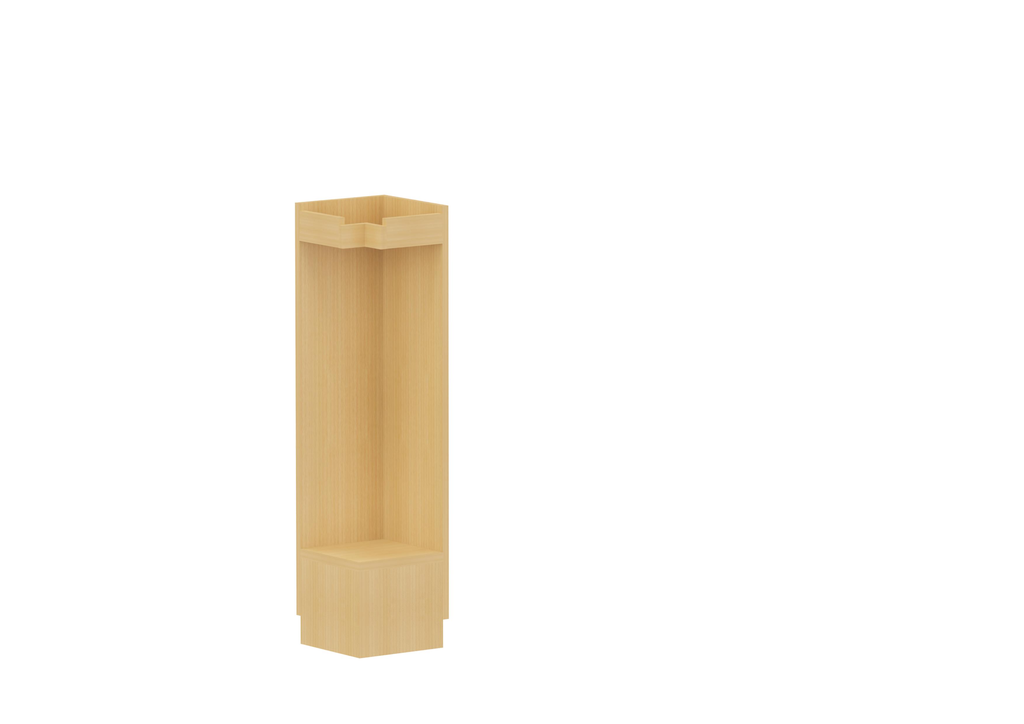 Elementgarderobe Eckteil, Krippe Elementgarderobe Eckteil, Krippe