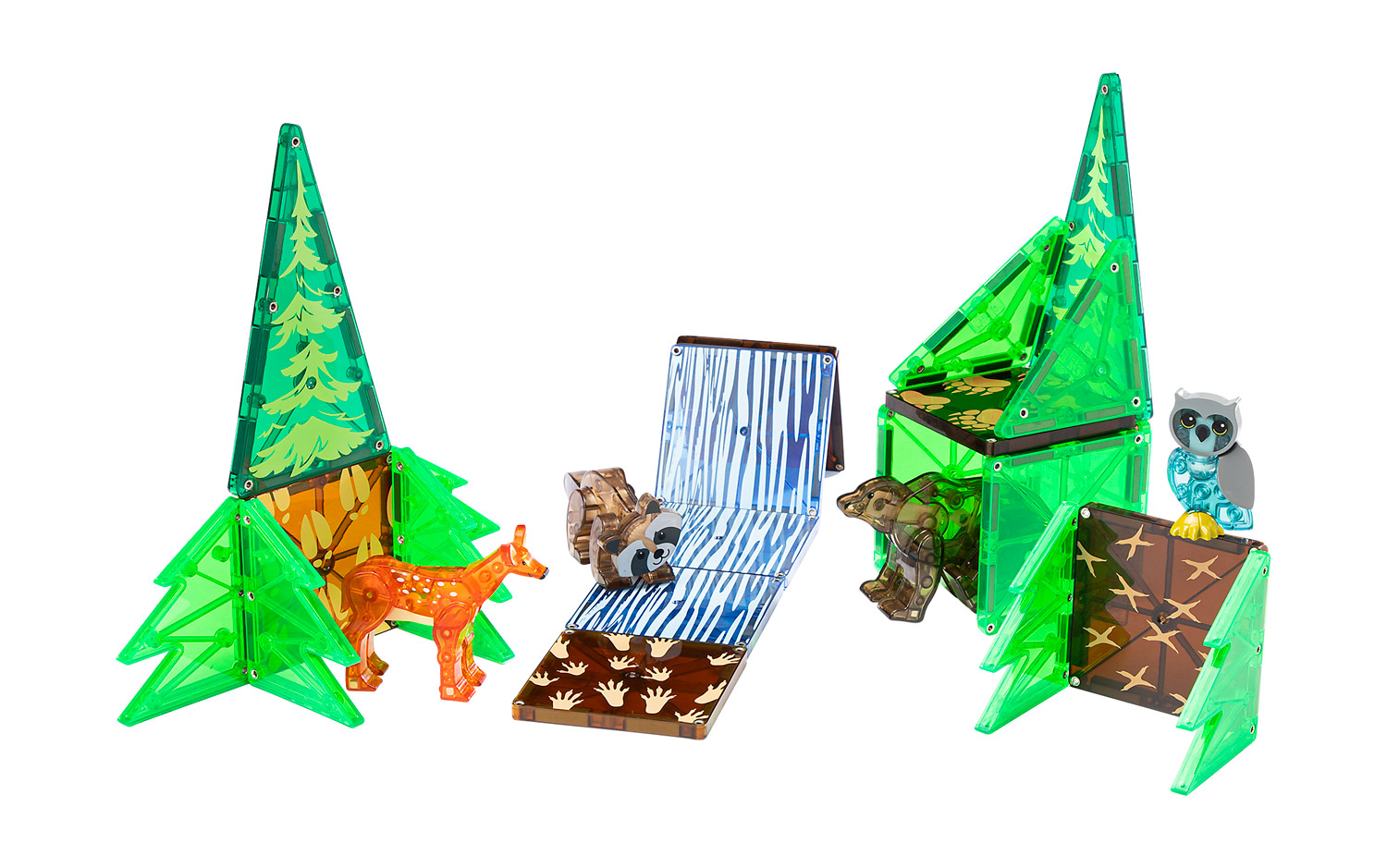 MAGNA-TILES Waldtiere