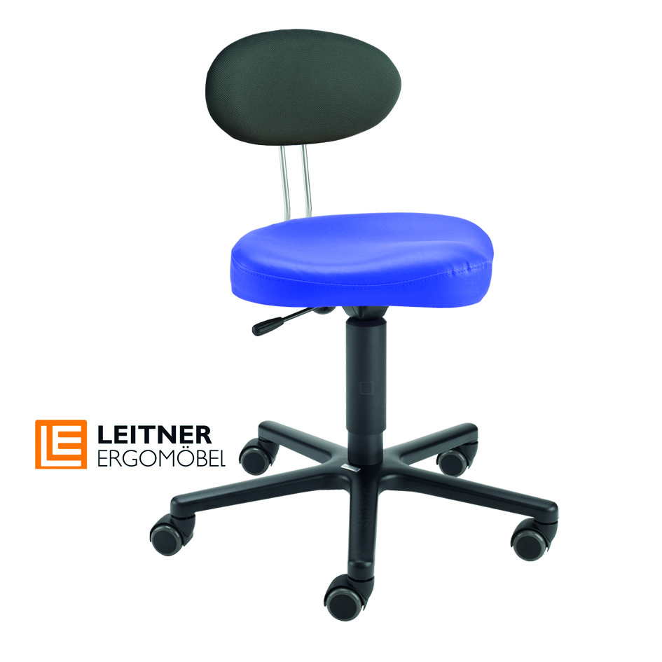 LeitnerTwist Kiga 1 mit Sattelsitz, blau
