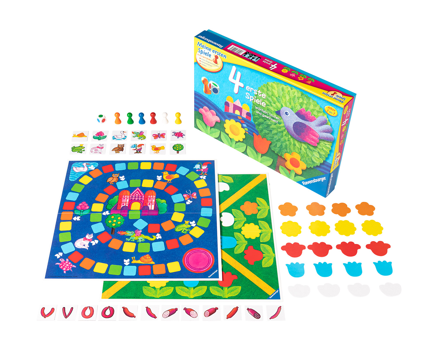 Vier erste Spiele
