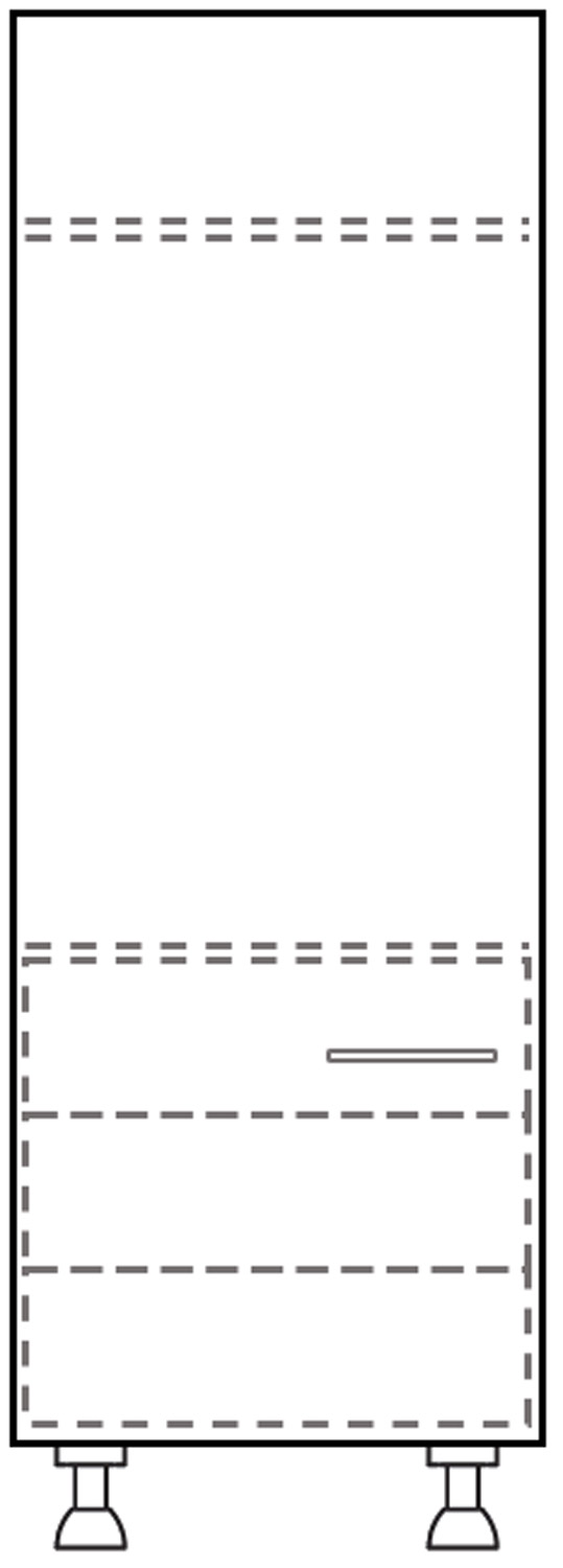 Hochschrank, Höhe 175 cm Türanschlag links, Buche Hochschrank, Höhe 175 cm Türanschlag links, Buche