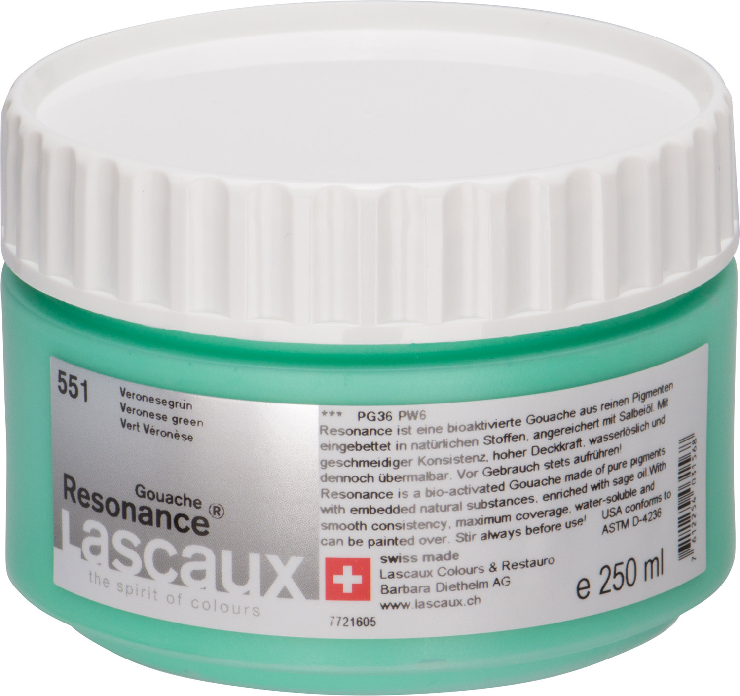 Lascaux Resonance® Gouache veronesegrün