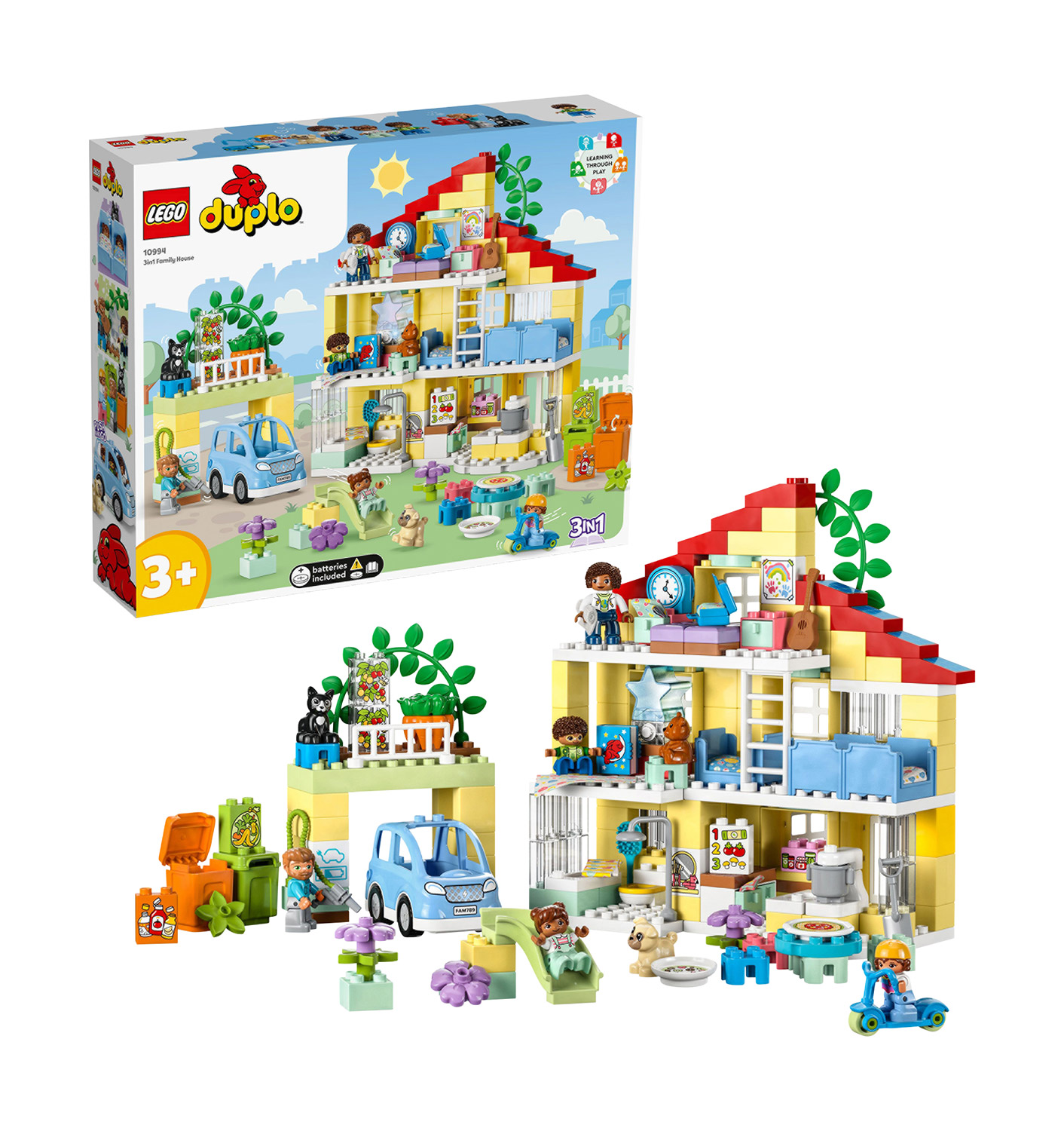LEGO® DUPLO® 3-in-1-Familienhaus