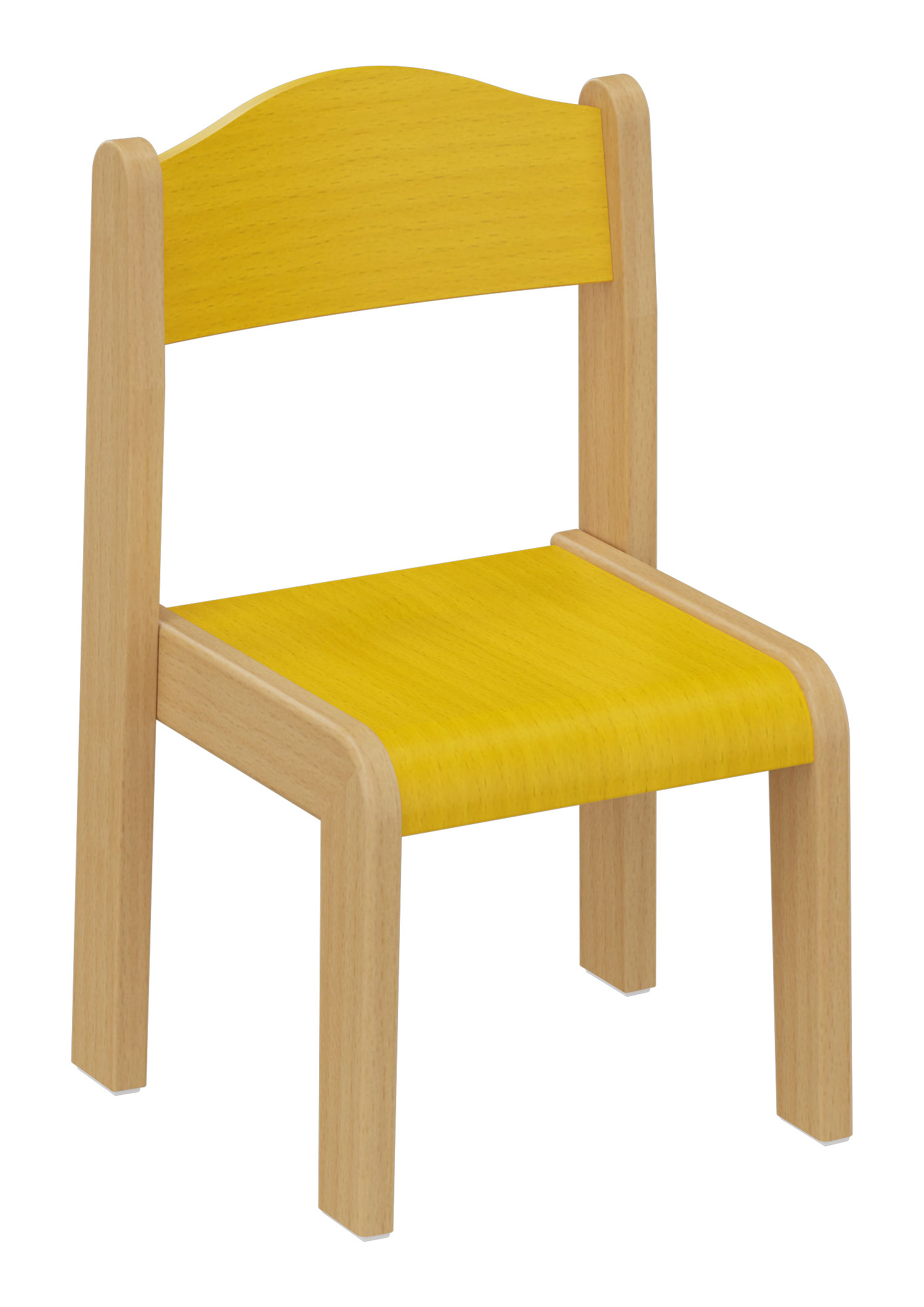 Sit Stuhl Sitzhöhe 26 cm, gelb