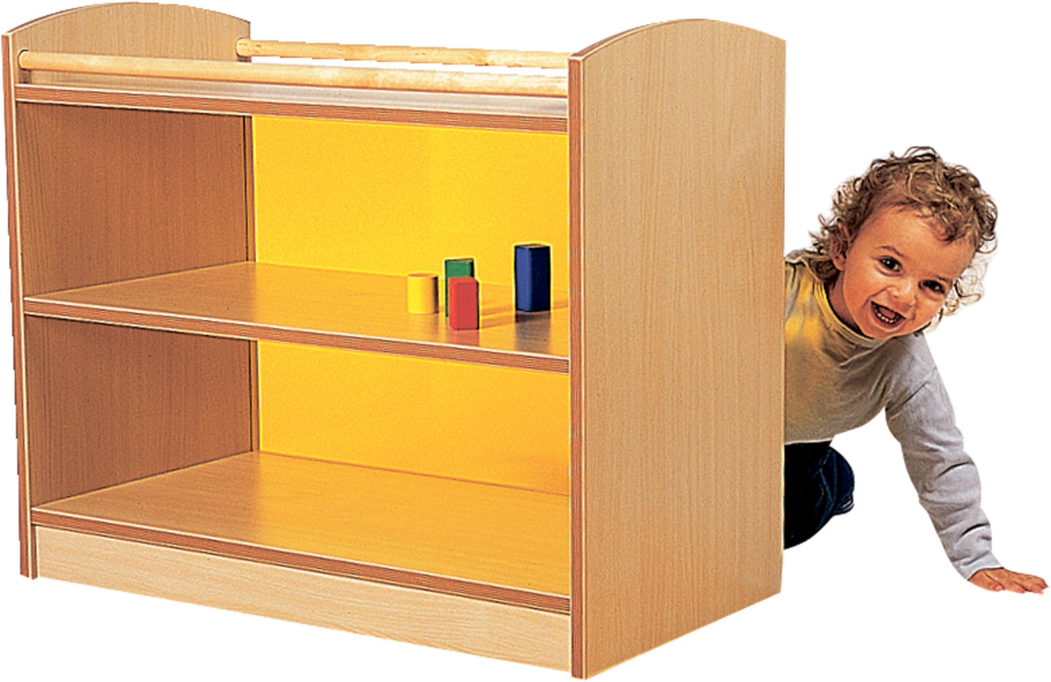 Pamini® Regal, farbige Acryl Rückwand 77 cm