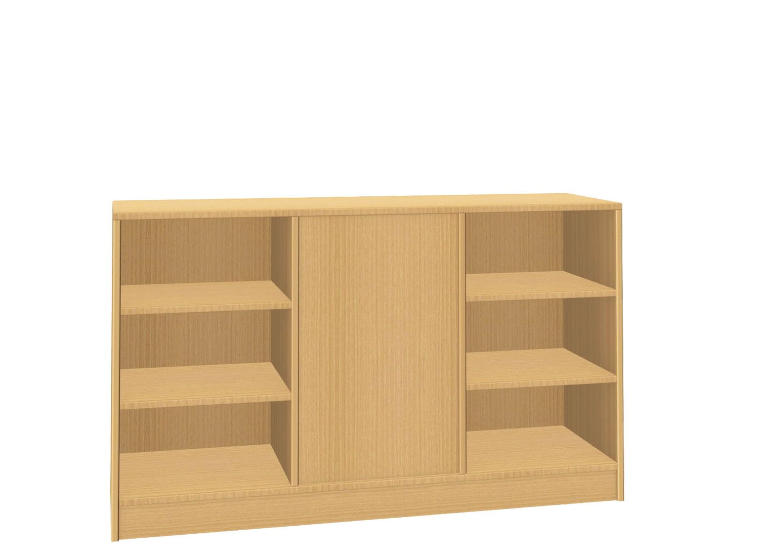 Raumteiler 3-teilig, 135 cm breit Buche Vollholz