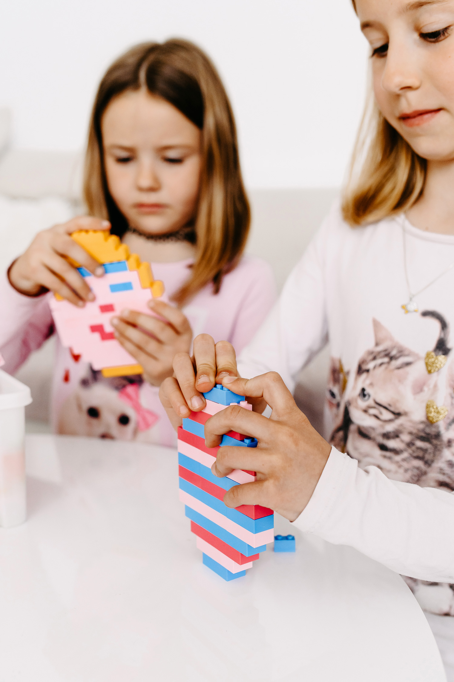 Klemmbausteine Mix floral