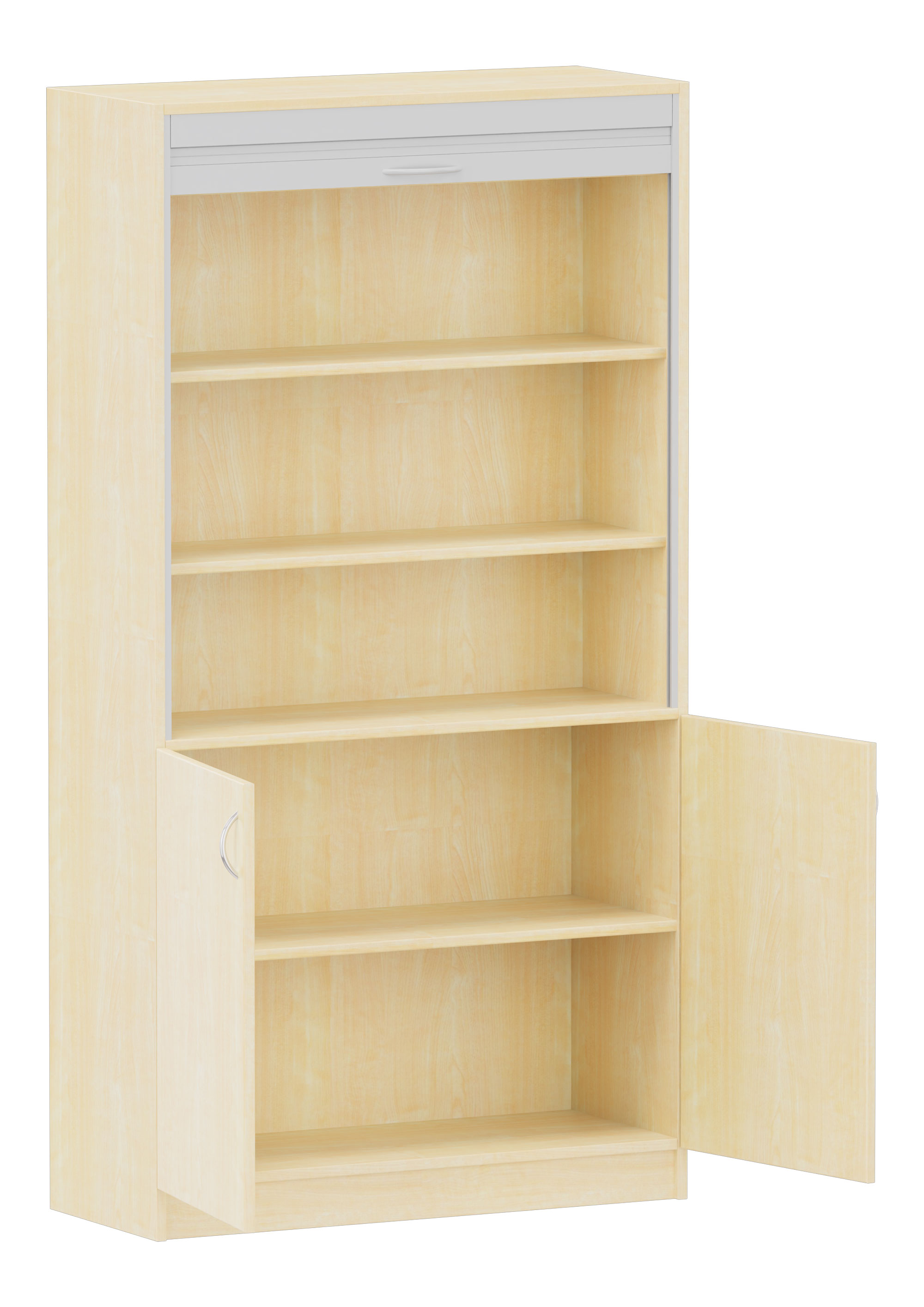 Rollladenschrank mit Türen, Breite 100 cm