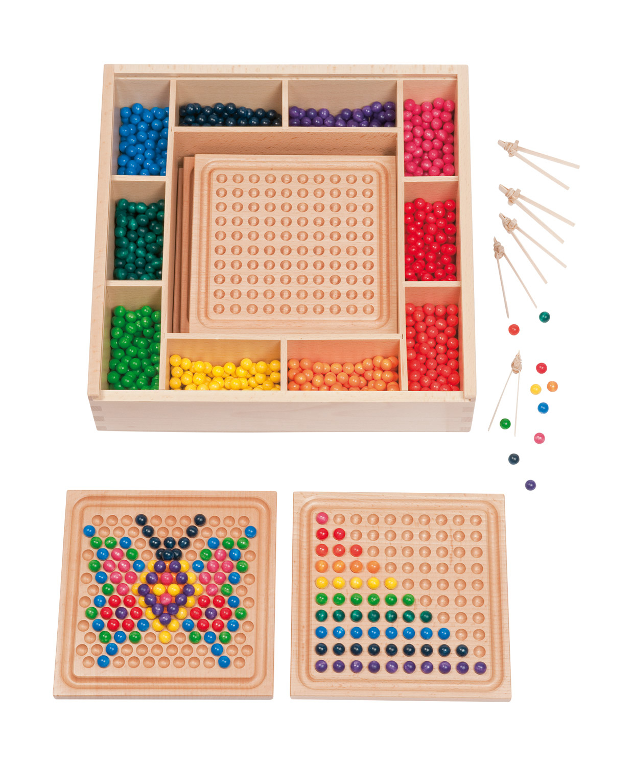 Mini Kugel Spiel Set groß
