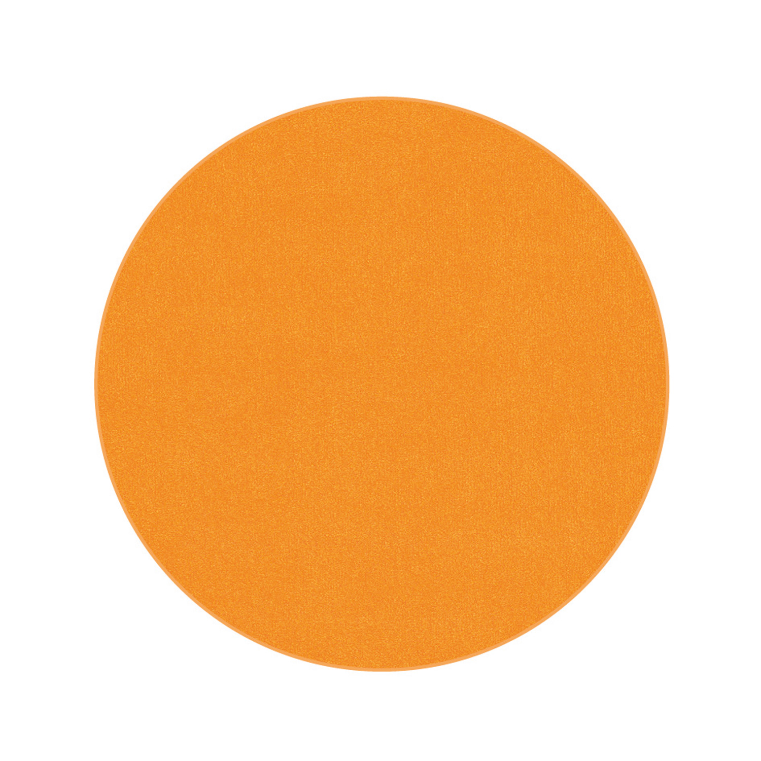Velourteppich Premium rund Ø 150 cm, 2D88 orange