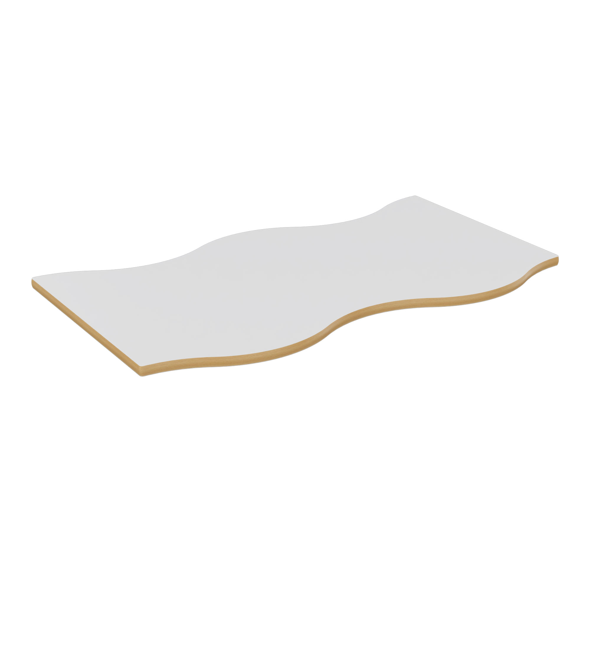 Tischplatte Welle 120x68,1 cm
