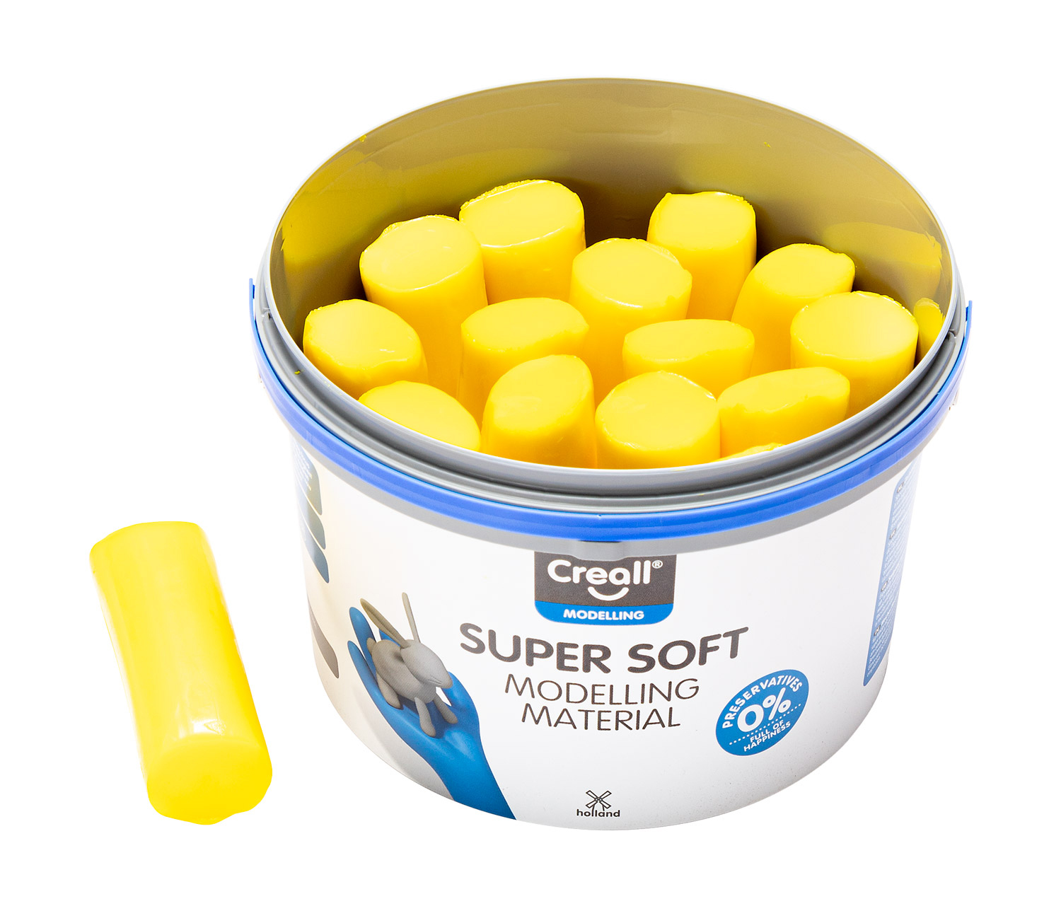 Supersoft-Knete gelb