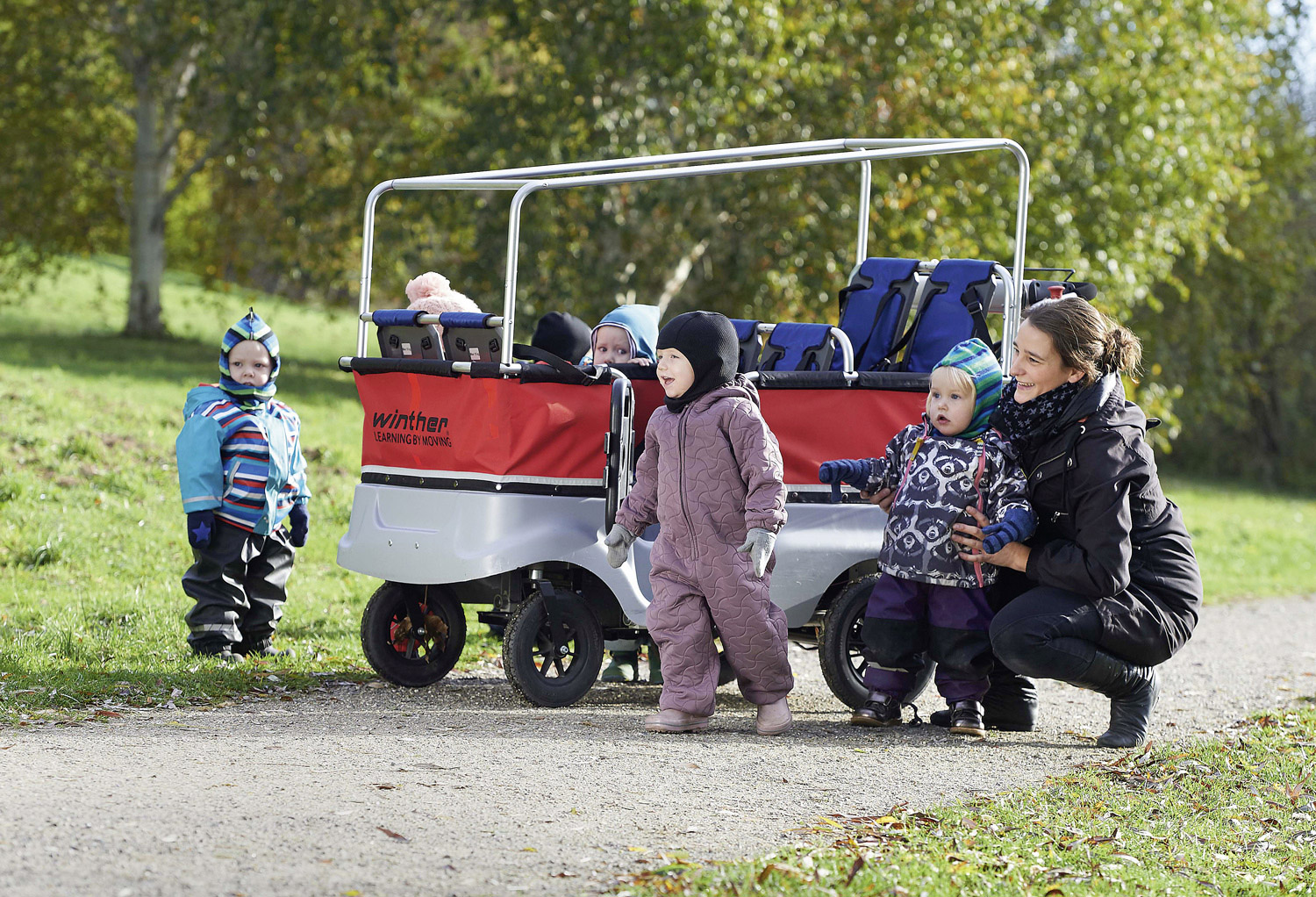 E-Turtle Kinderbus 6-Sitzer
