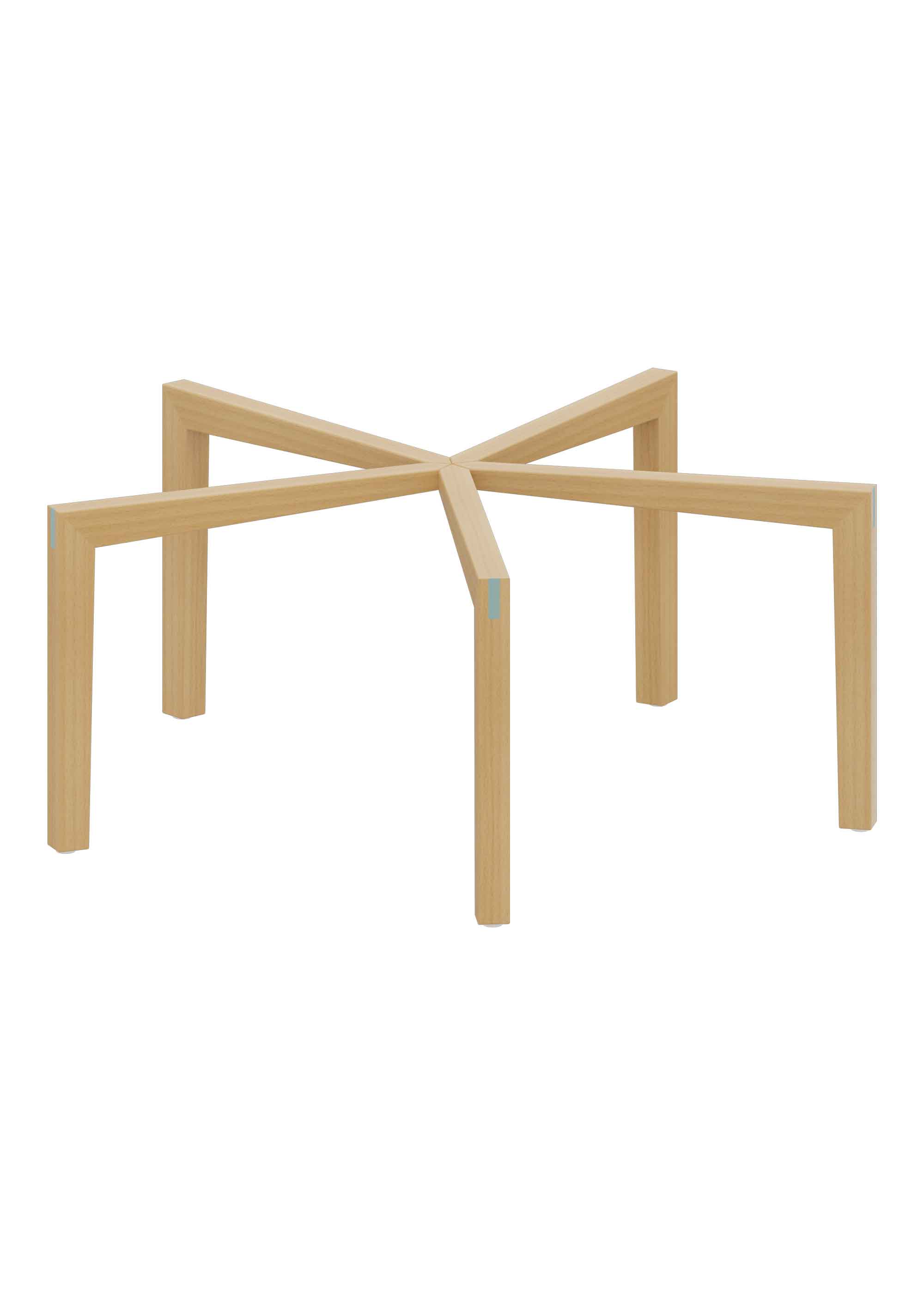 Doki-Tischbeine für Tischplatte ø 110 cm Krippe