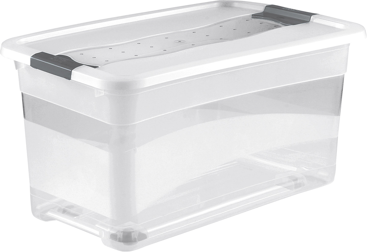 Kristallbox mit Rollen 83 Liter
