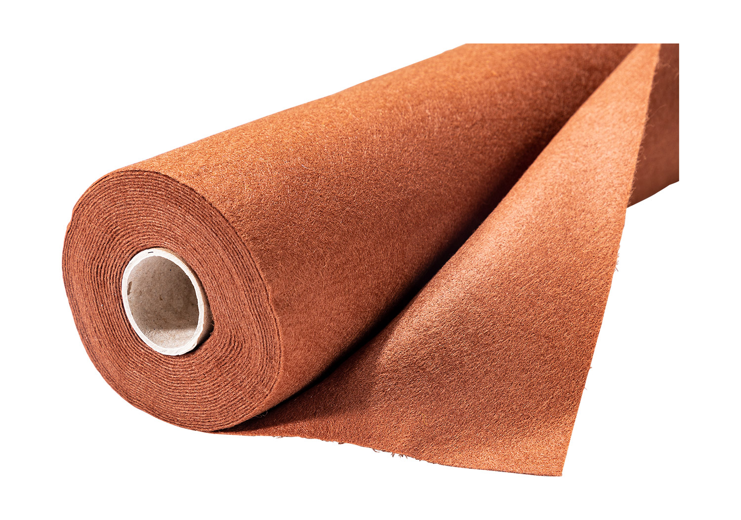 Filzrolle braun
