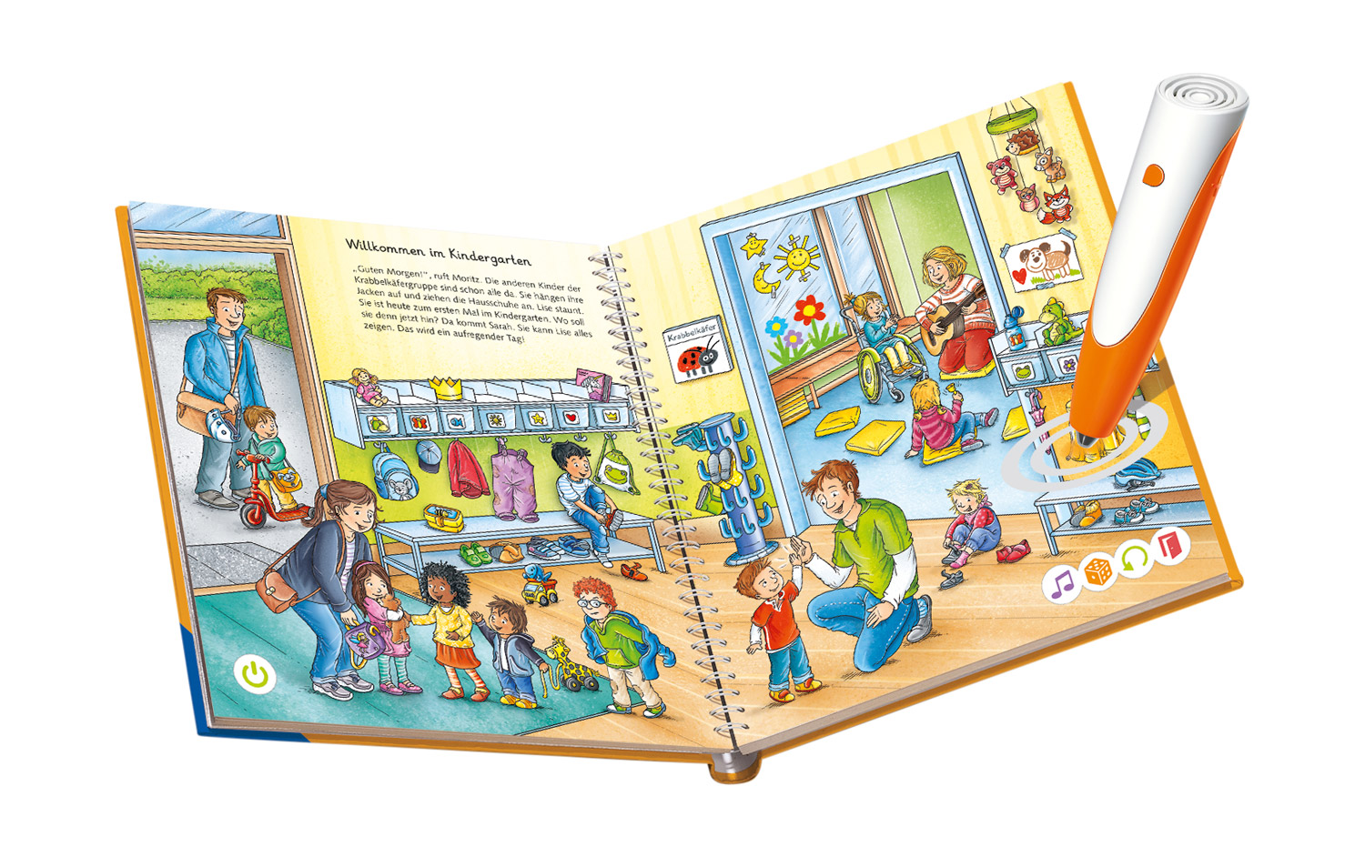 tiptoi® Starter-Set: Stift und Wörter-Bilderbuch Kindergarten