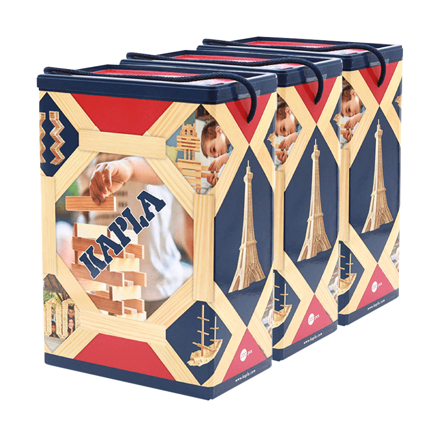 KAPLA® 200er Box im 3er Set