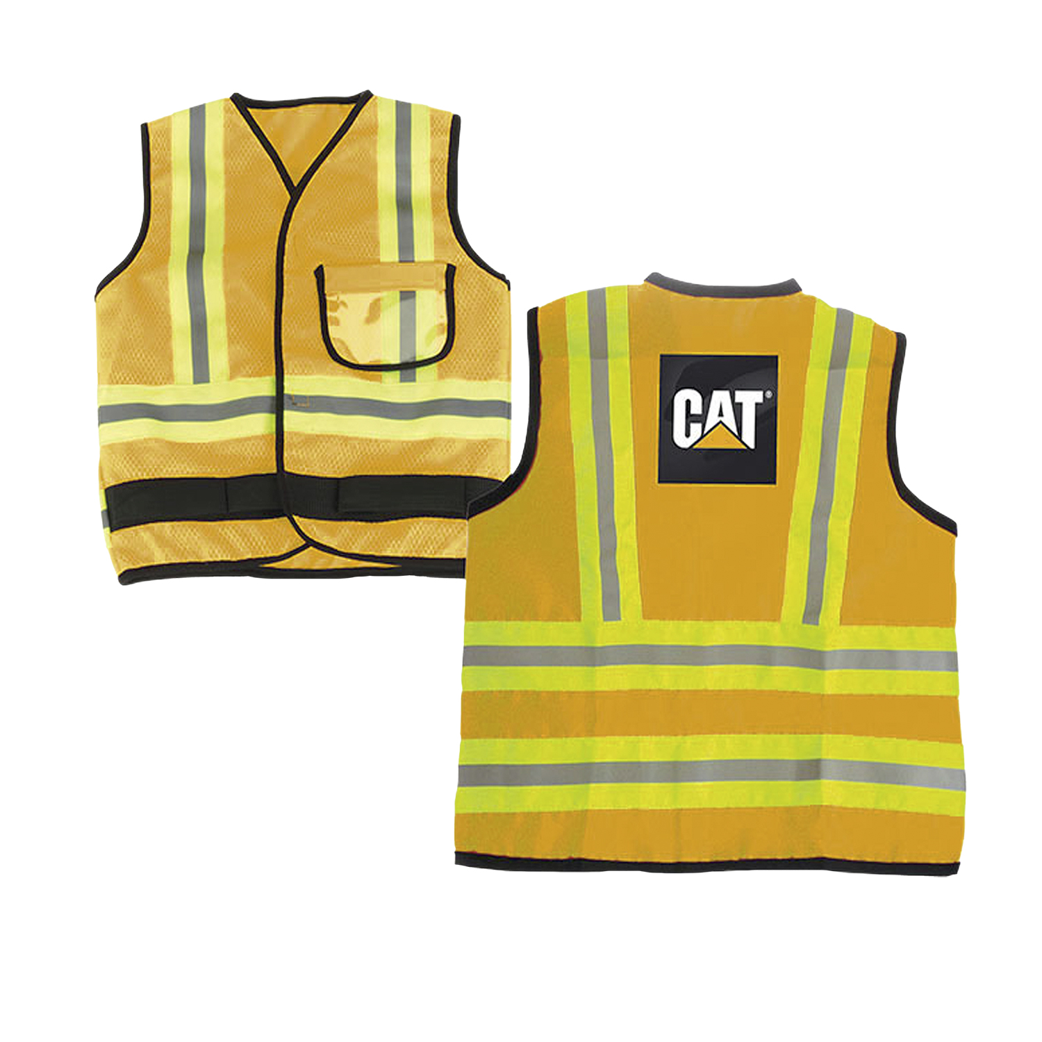 Cat® Bauarbeiterweste mit Zubehör