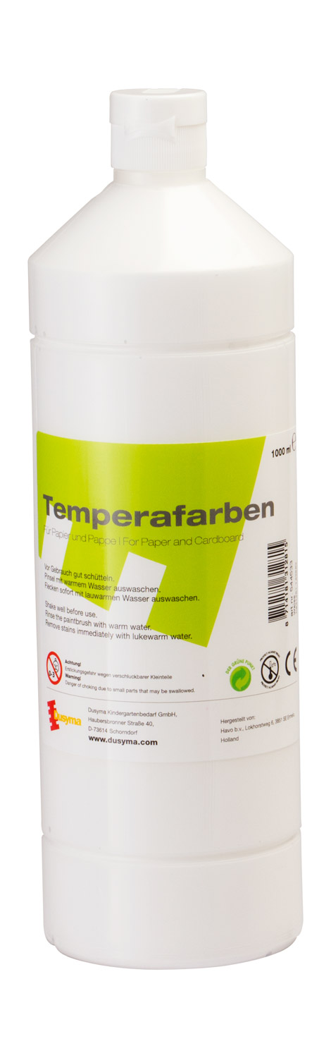Temperafarbe weiß