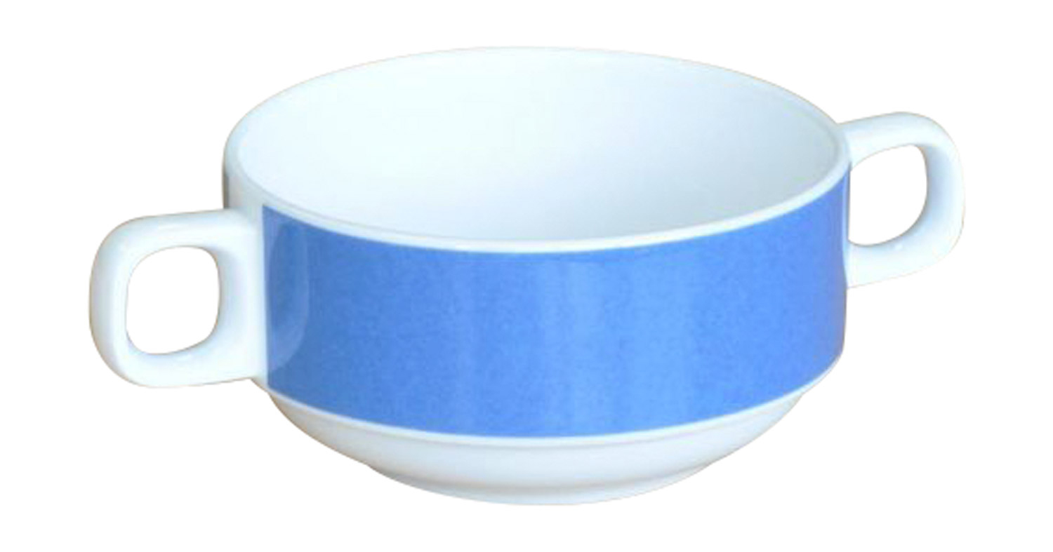 Suppentasse blau
