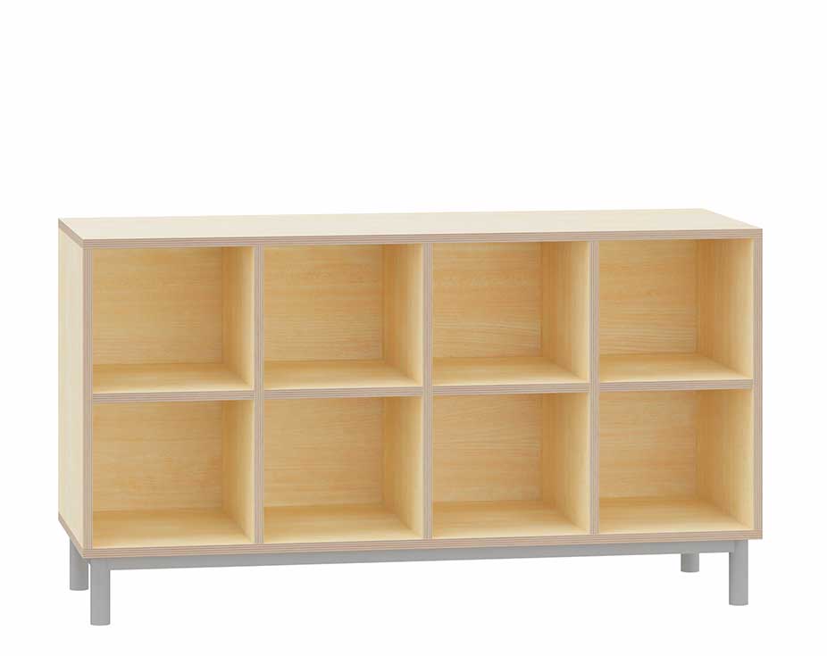 Regal mit Beinen, Breite 139 cm Regal mit Beinen, Breite 139 cm