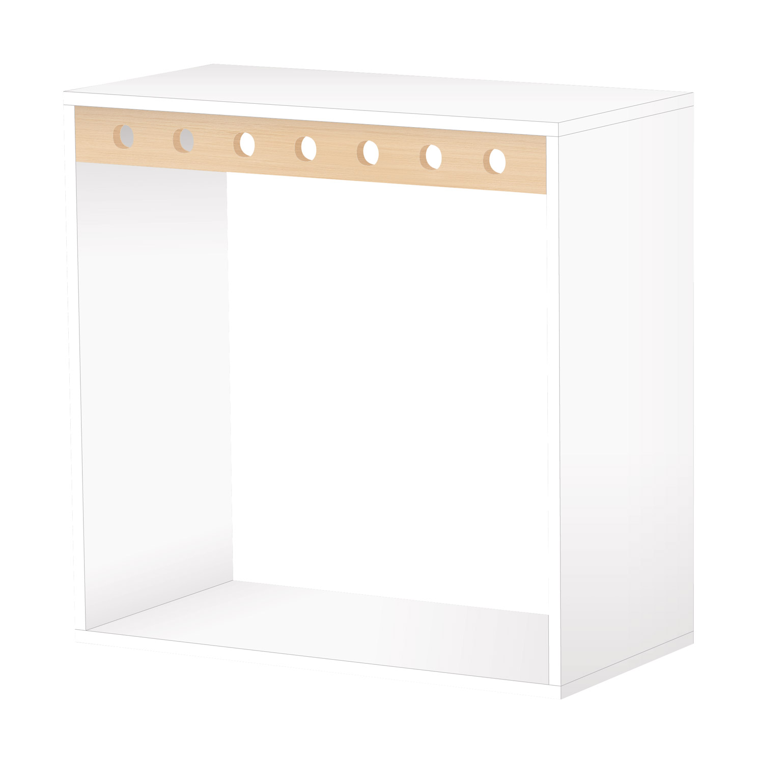 Spielrahmen mit Spielleiste, Breite 80 cm