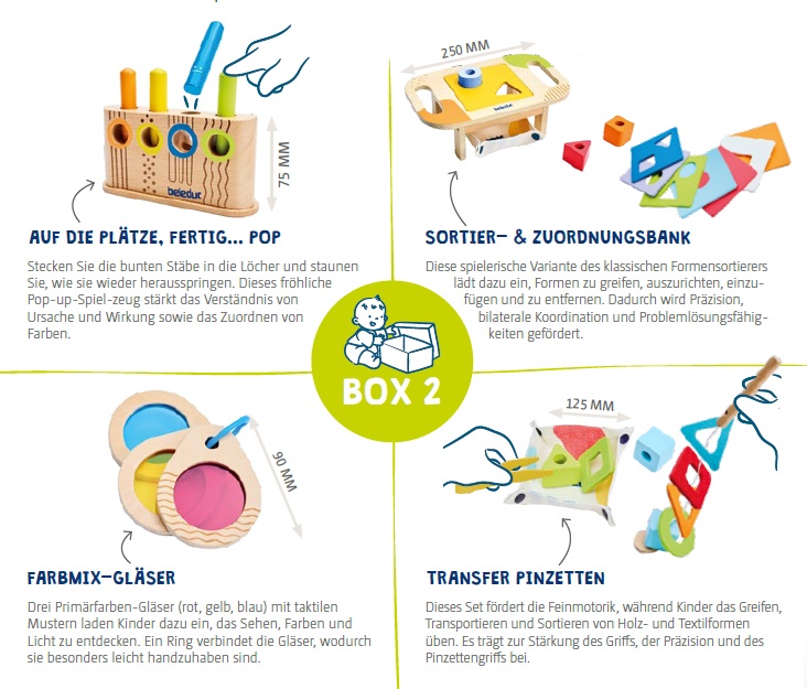 Entdeckerbox, Motorik