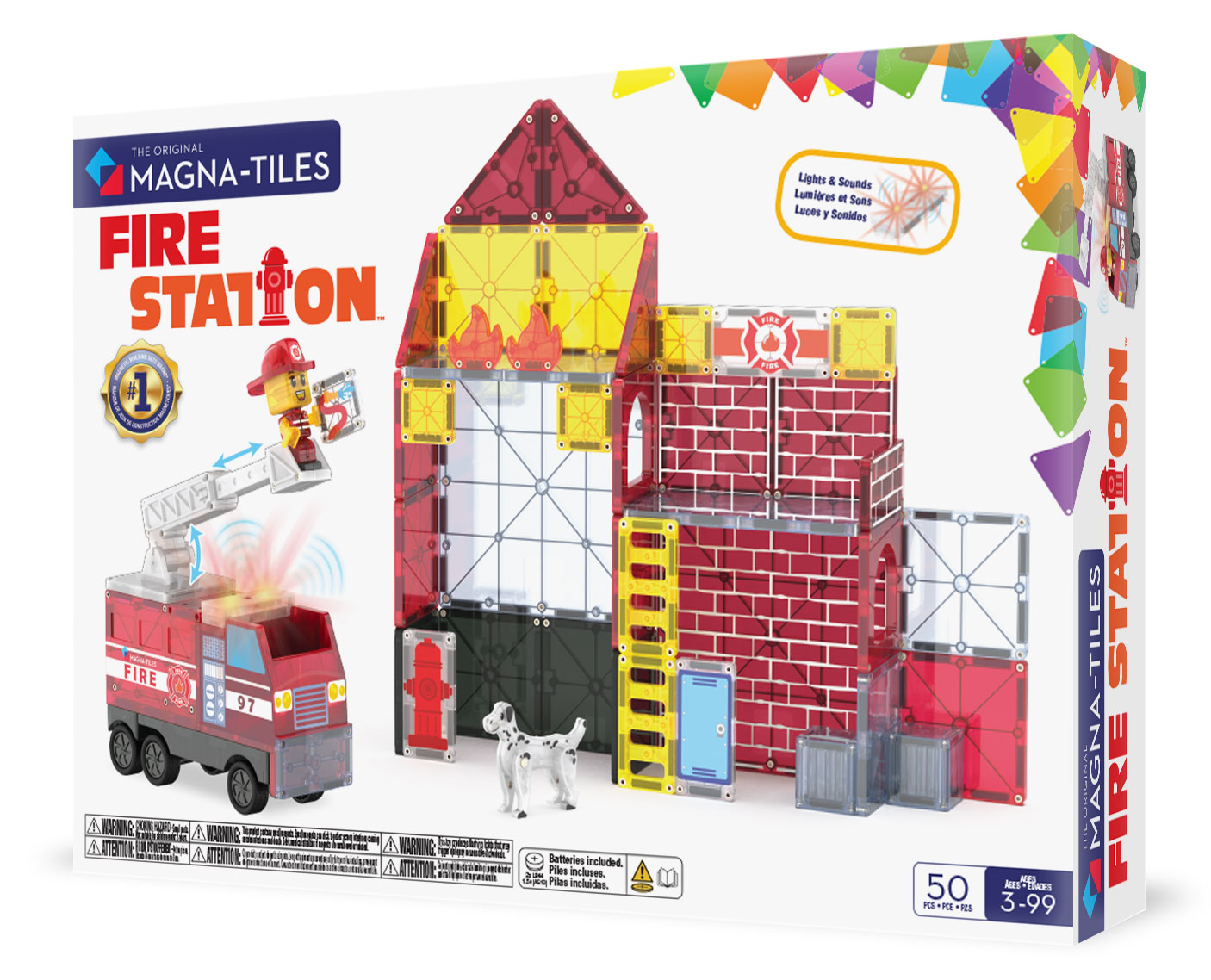 MAGNA-TILES® Feuerwehrstation MAGNA-TILES® Feuerwehrstation