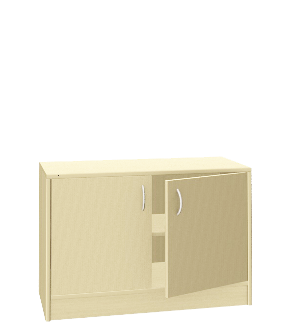 Materialschrank mit Türen, 90 cm breit 