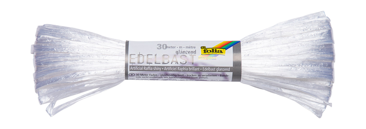 Edelbast weiß